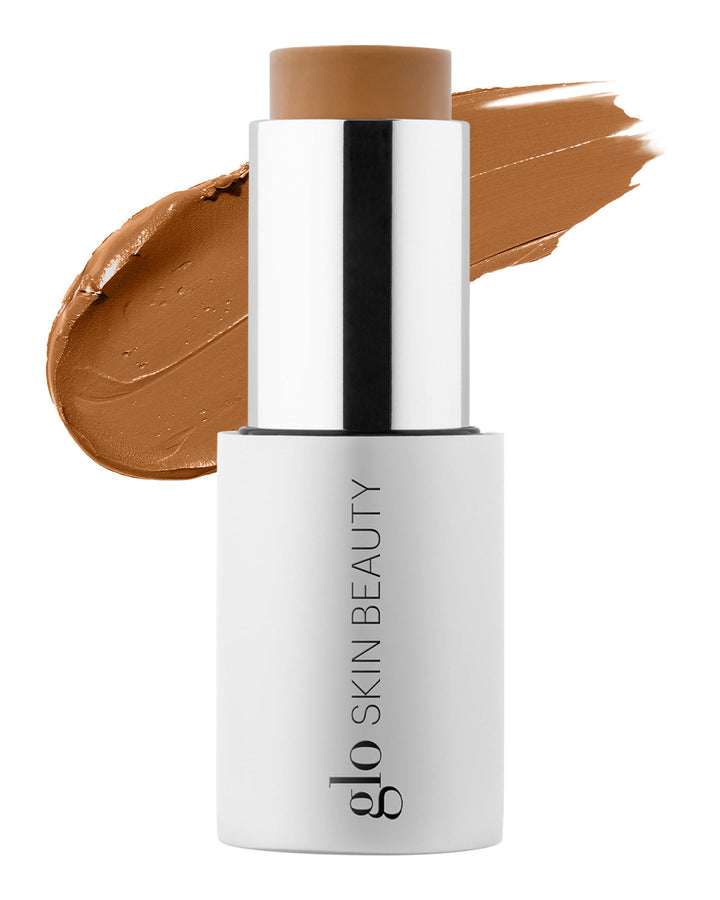 Glo Cream Bronze Stick in Warm Glow with swatch